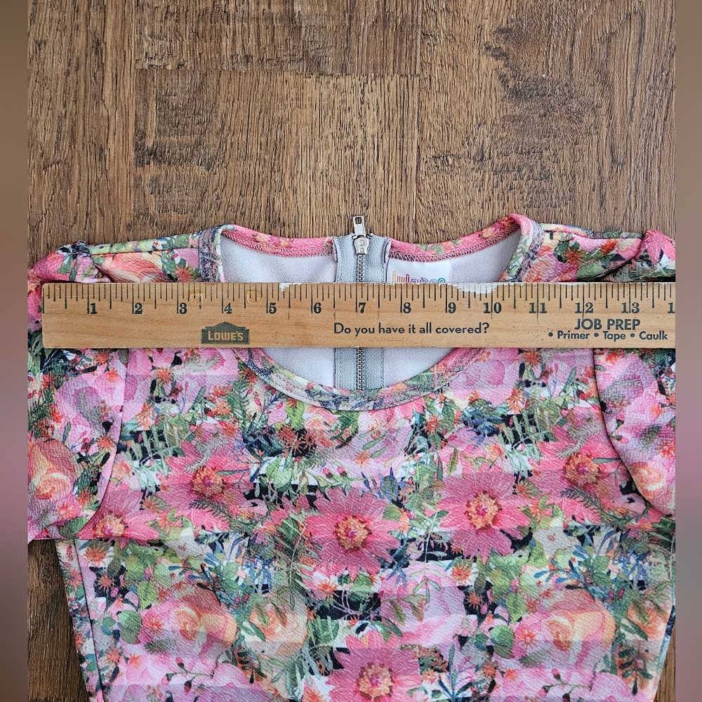 Pink Floral Midi Dress - Picture 10 of 13